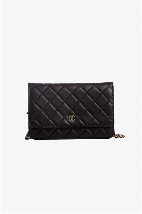 chanel classic quilted wallet on chain prices|chanel wallet on chain preis.